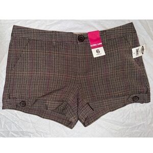 Plaid Women's Shorts 2000s oldnavy low rise